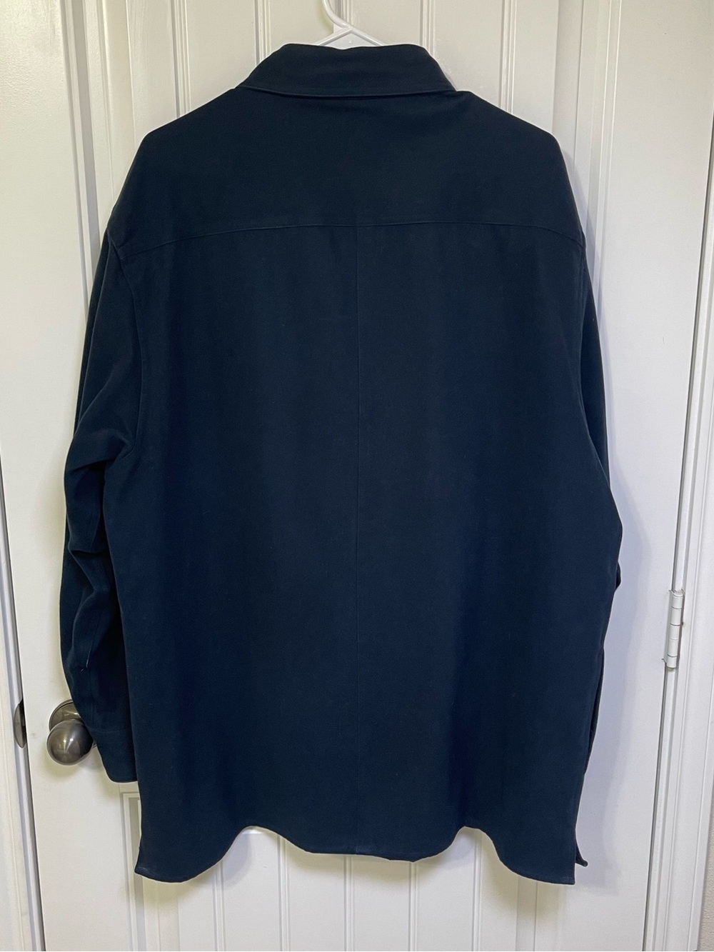 Levi Strauss & Co Men’s Lined Shirt Jacket Dark Navy Blue XL Heavyweight Shacket - Picture 3 of 10